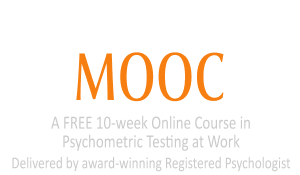 Free Psychometrics Course MOOC