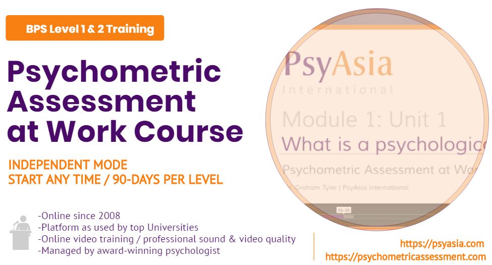 BPS Level 2 Ability Test User Online Training Course