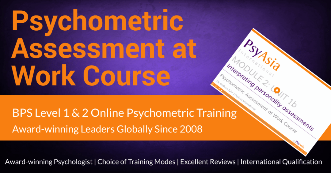 Online Psychometrics Courses BPS Level 1 & 2 Online Training